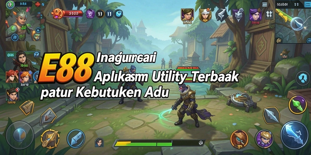 Tampilan antarmuka E88 yang modern dan mudah digunakan.
