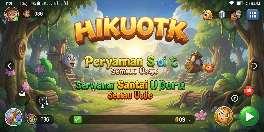 Tampilan menarik dengan gameplay menyenangkan HAIKUOTK.