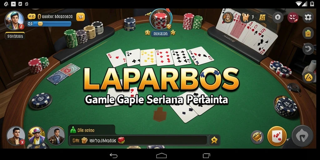 Tampilan gameplay LAPARBOS yang menarik dan seru.