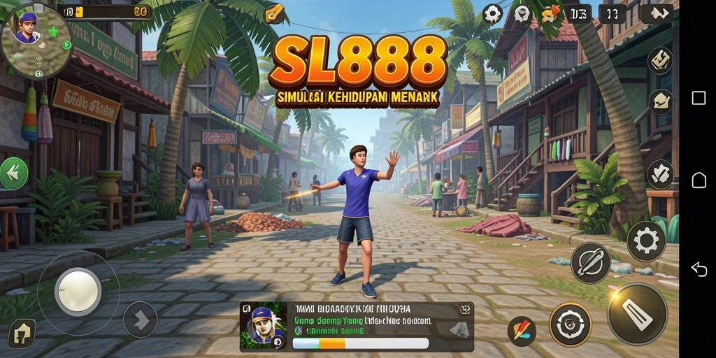 Screenshot SL888 menampilkan gameplay simulasi yang menarik dan realistis.