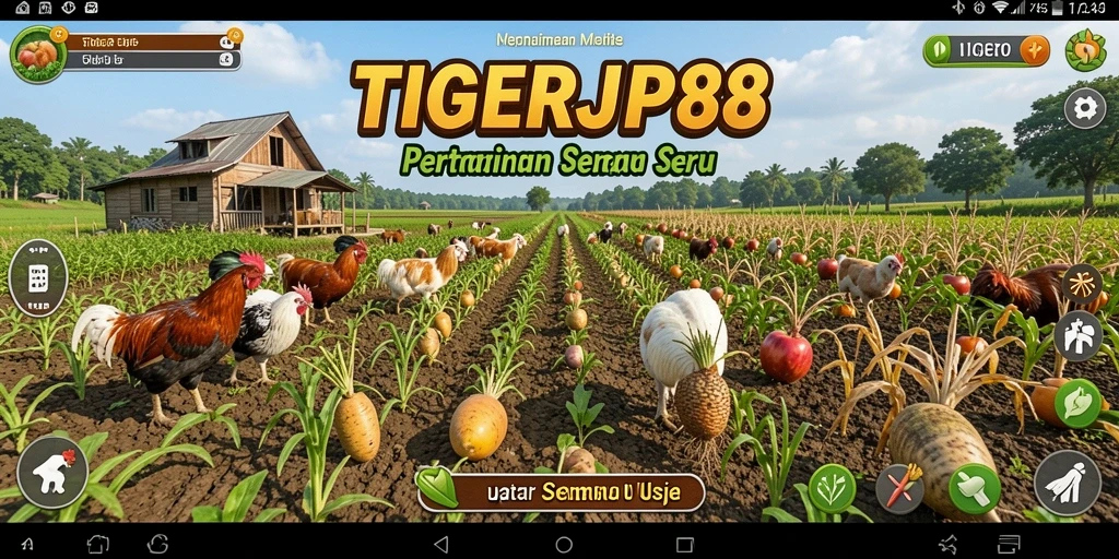 Tampilan menarik dari gameplay sekali panen di TIGERJP88